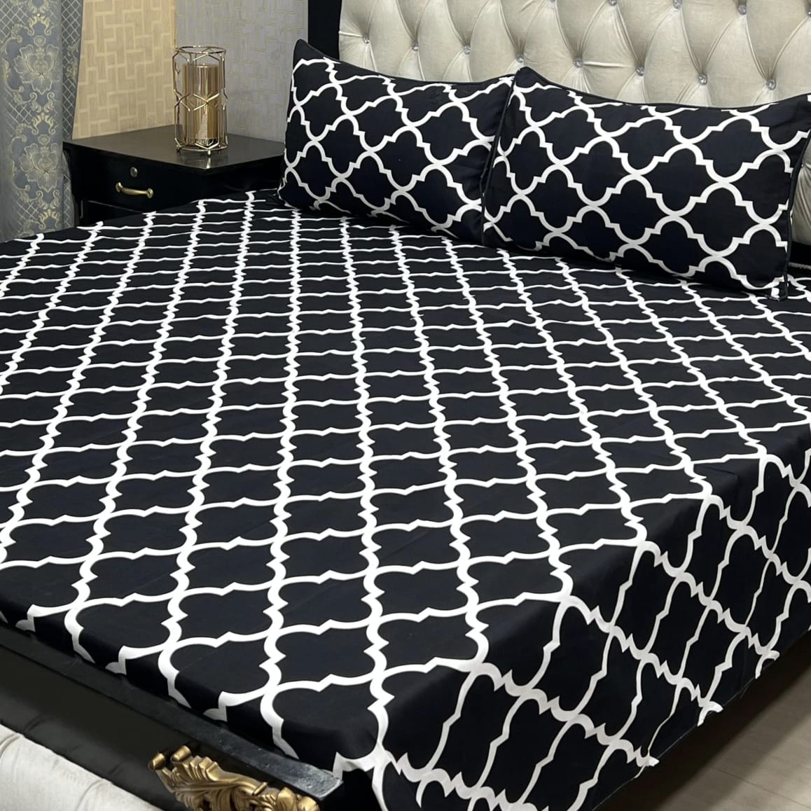 Crystal Cotton Bedsheet Design 010