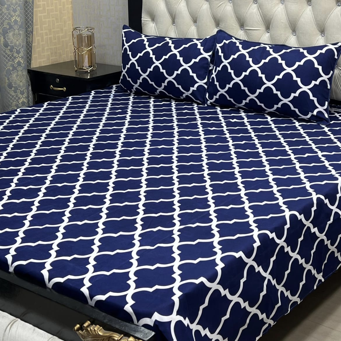 Crystal Cotton Bedsheet Design 062