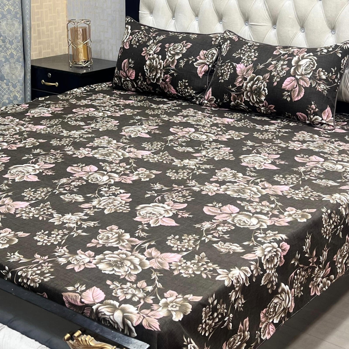 Crystal Cotton Bedsheet Design 040