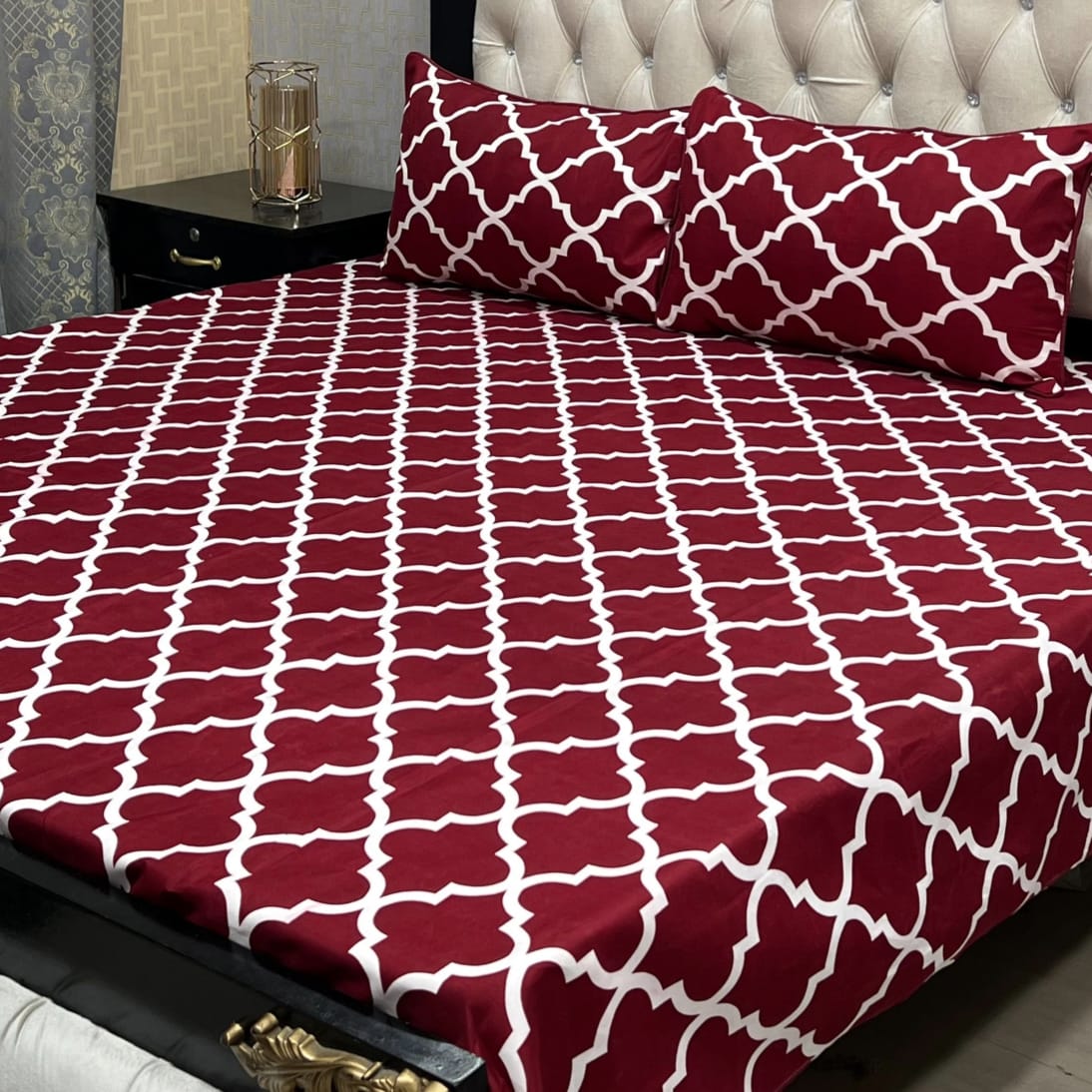 Crystal Cotton Bedsheet Design 047
