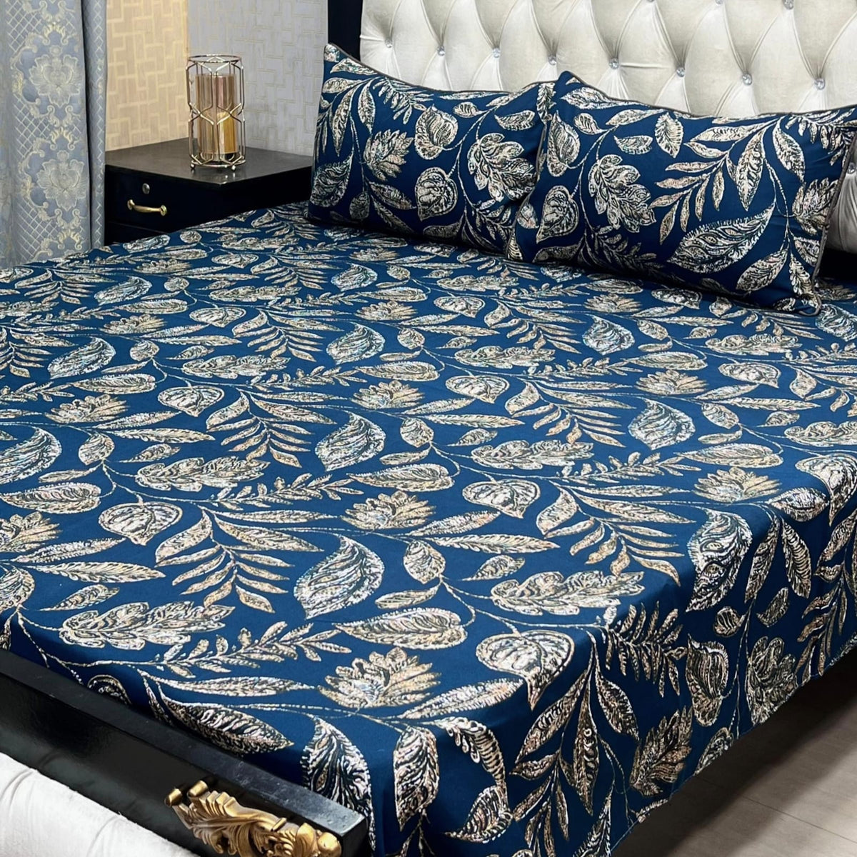 Crystal Cotton Bedsheet Design 049