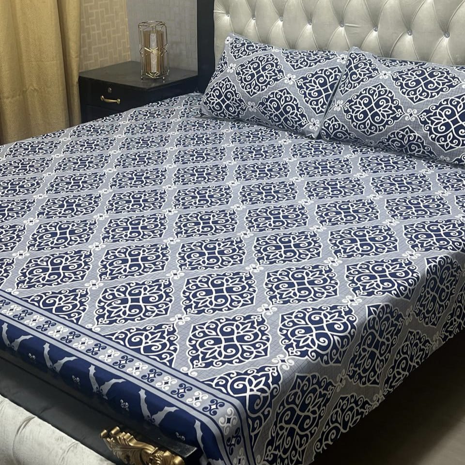 Crystal Cotton Bedsheet Design 028