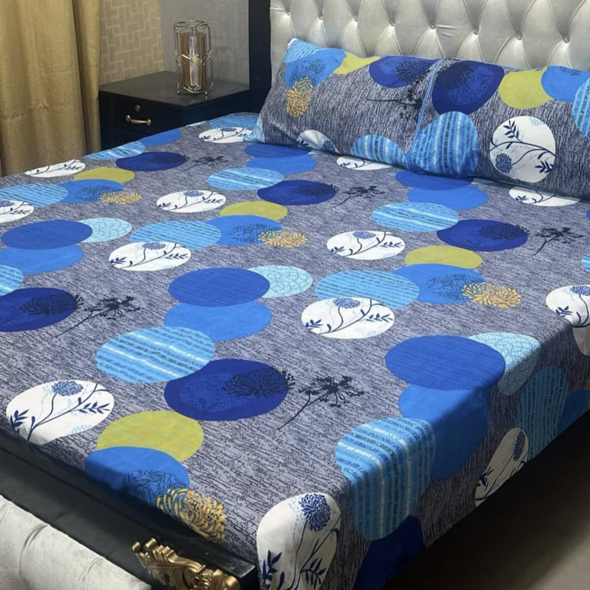 Crystal Cotton Bedsheet Design 012
