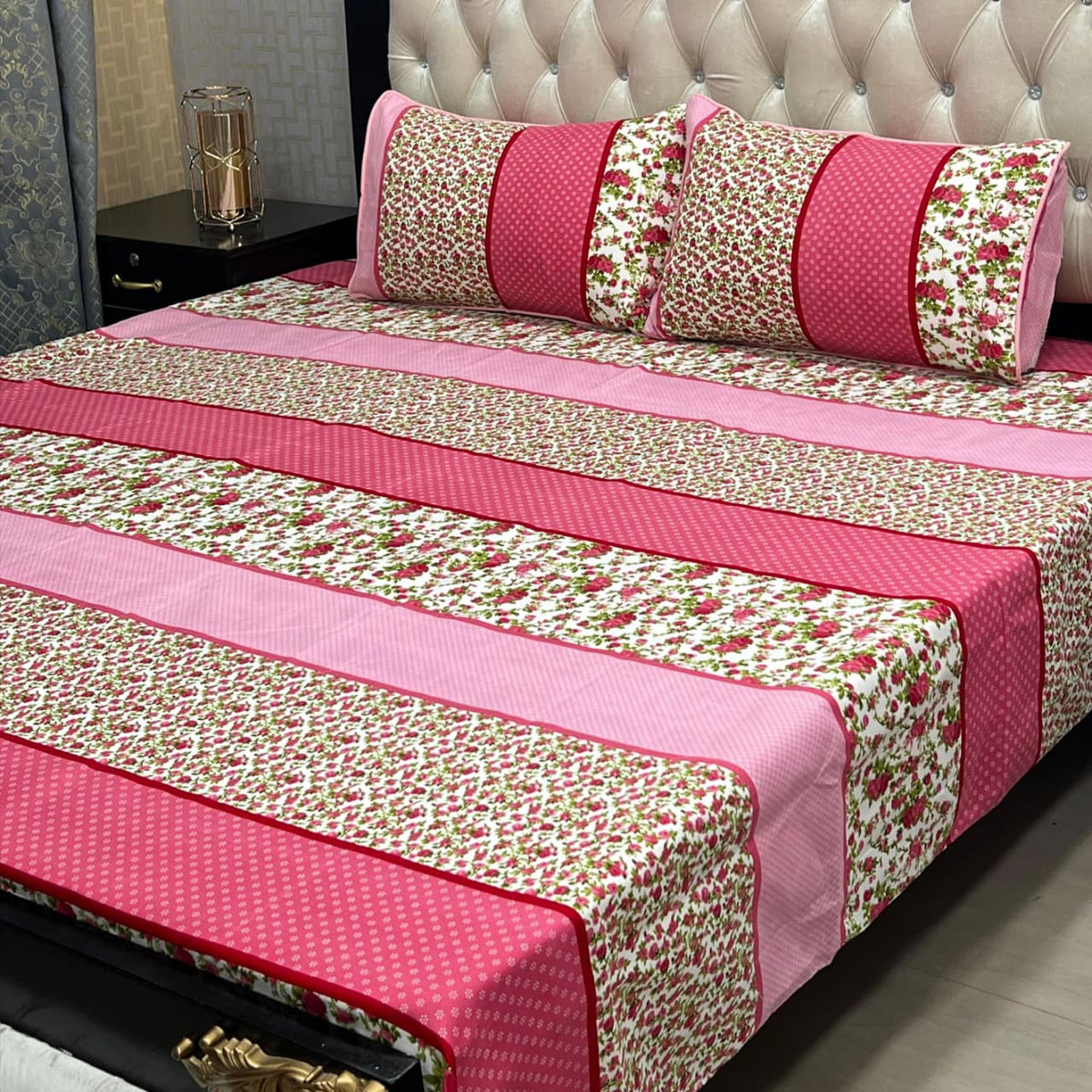 Crystal Cotton Bedsheet Design 025