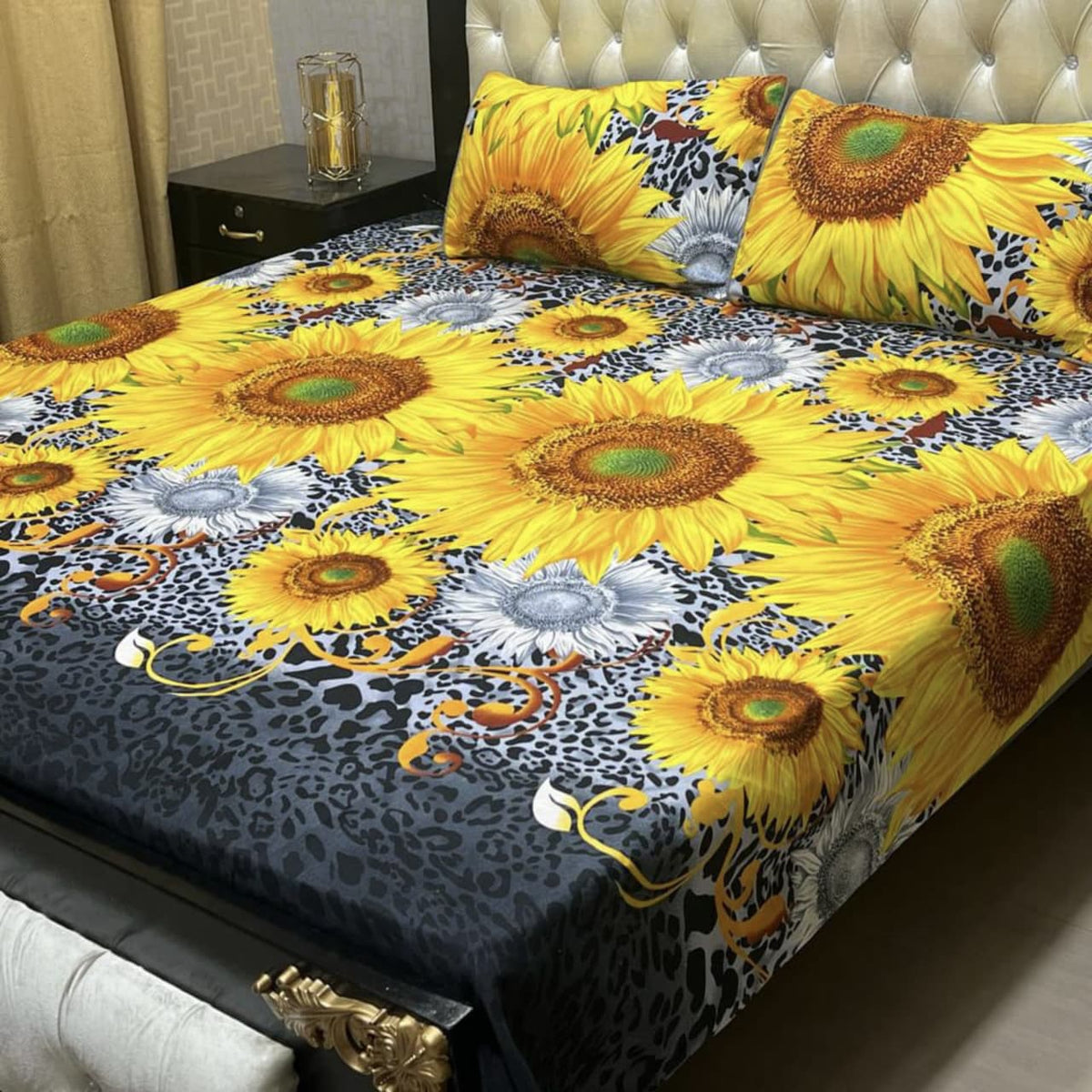 Crystal Cotton Bedsheet Design 022