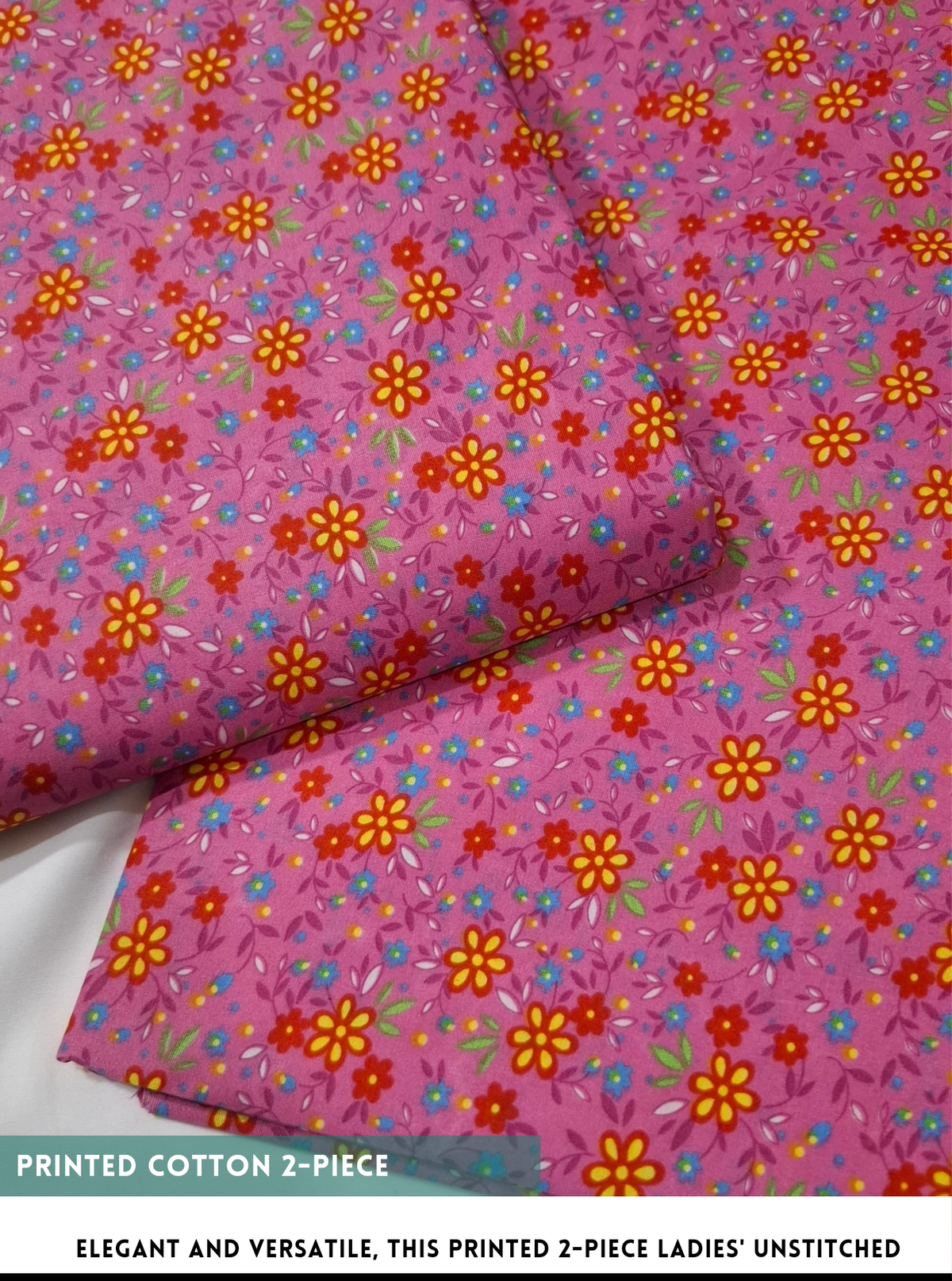 2 Piece Printed Cotton