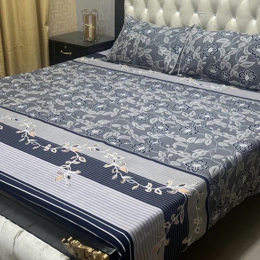 Crystal Cotton Bedsheet Design 065
