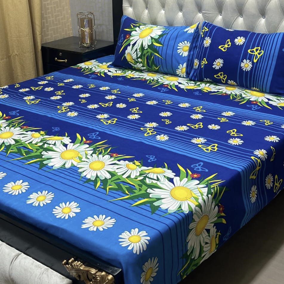 Crystal Cotton Bedsheet Design 029