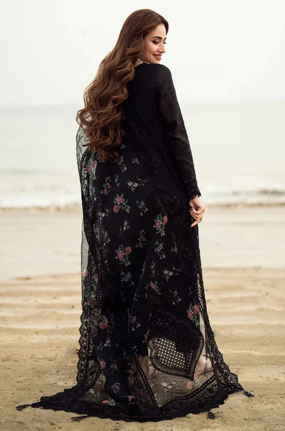 Nureh 3PC Lawn ChickenKari Embroidered