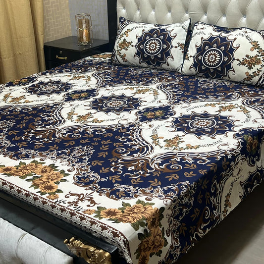 Crystal Cotton Bedsheet Design 017