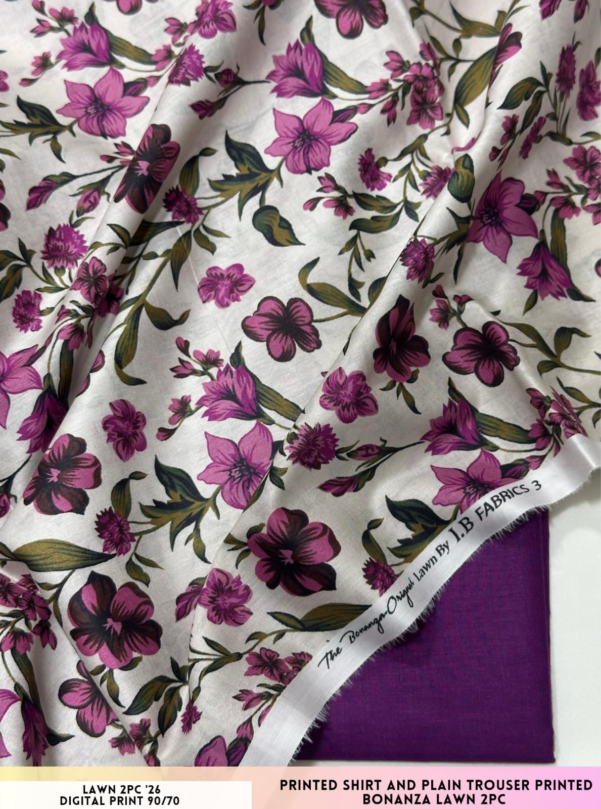 Bonanza Satrangi Lawn 2pc