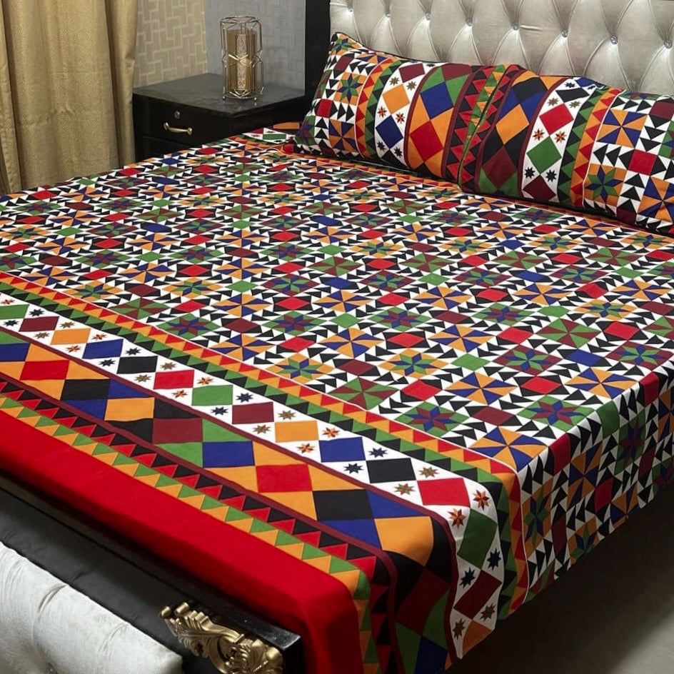 Crystal Cotton Bedsheet Design 061