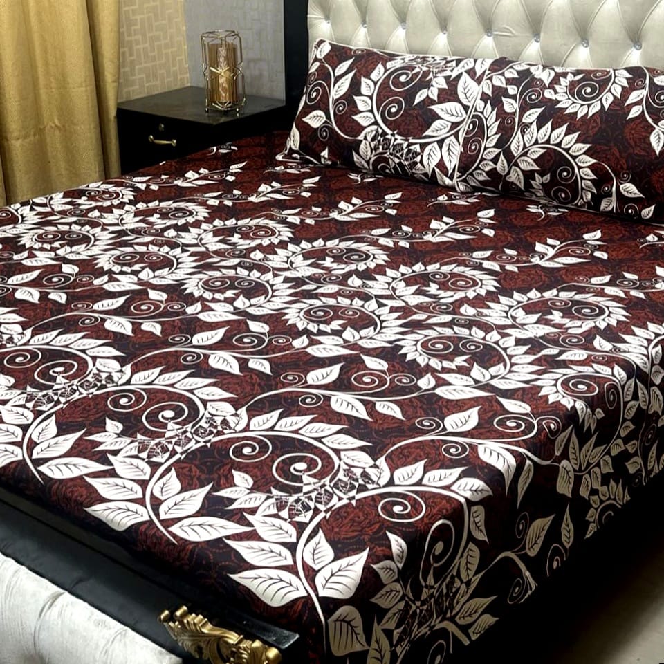 Crystal Cotton Bedsheet Design 043