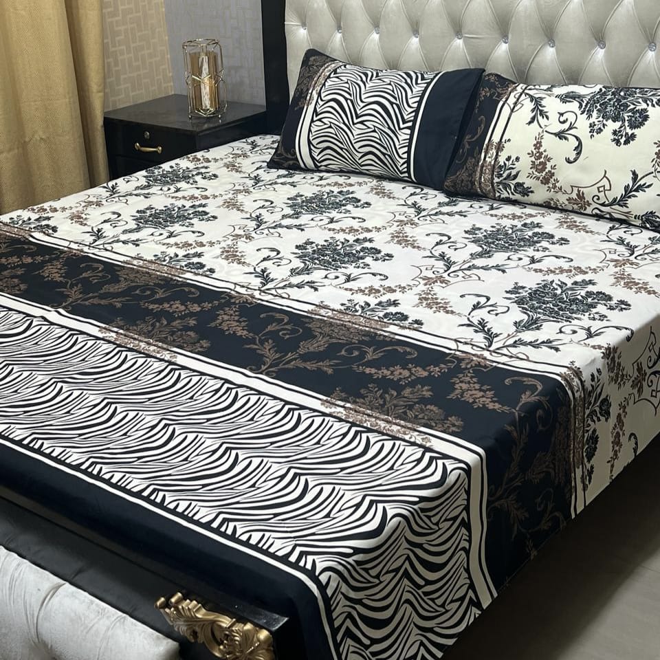 Crystal Cotton Bedsheet Design 071
