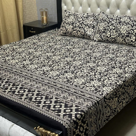 Crystal Cotton Bedsheet Design 004