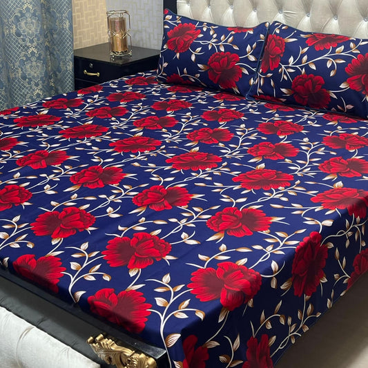 Crystal Cotton Bedsheet Design 066
