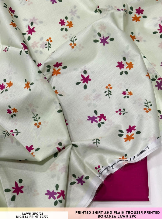 Bonanza Satrangi Lawn 2pc
