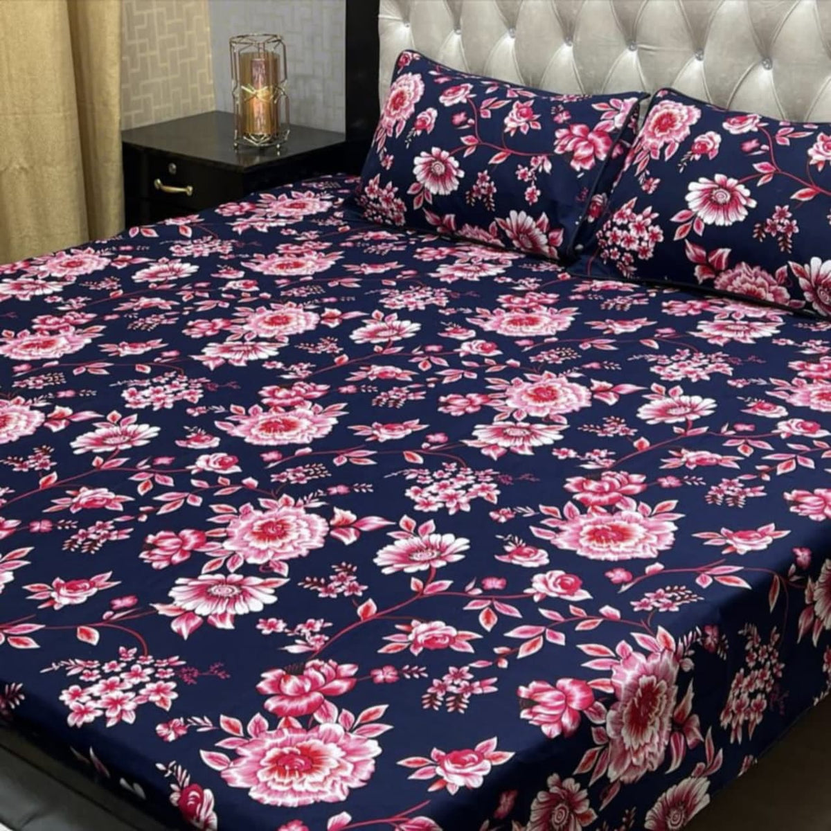 Crystal Cotton Bedsheet Design 039