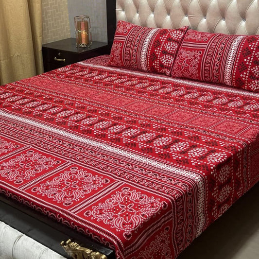 Crystal Cotton Bedsheet Design 021