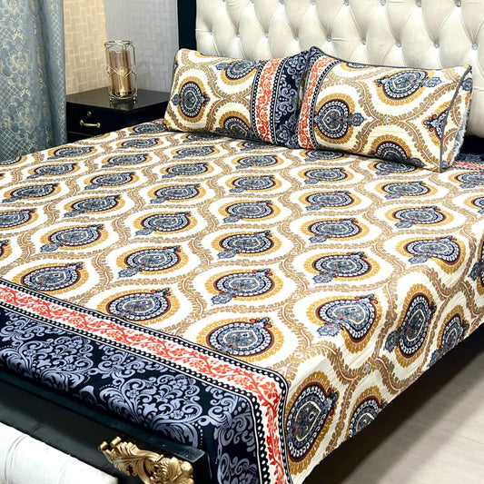 Crystal Cotton Bedsheet Design 030