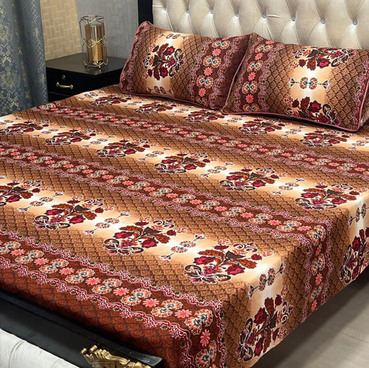 Crystal Cotton Bedsheet Design 058