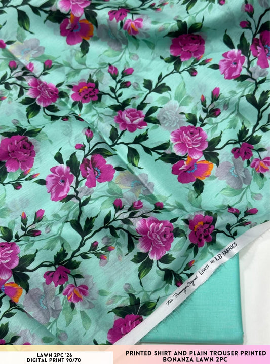 Bonanza Satrangi Lawn 2pc