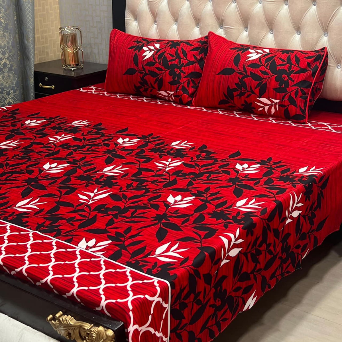 Crystal Cotton Bedsheet Design 005