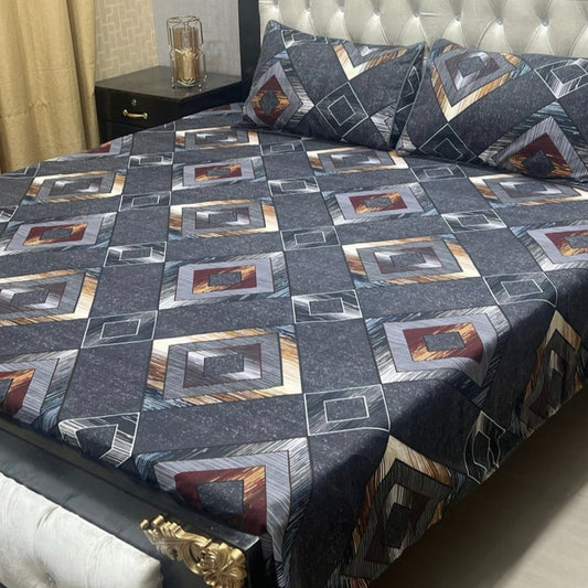 Crystal Cotton Bedsheet Design 003