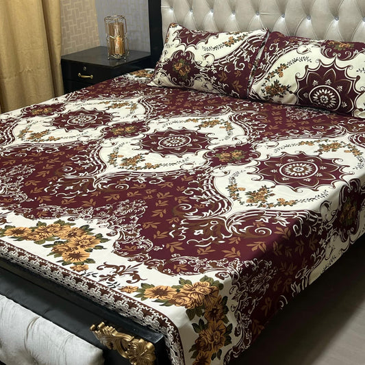 Crystal Cotton Bedsheet Design 072