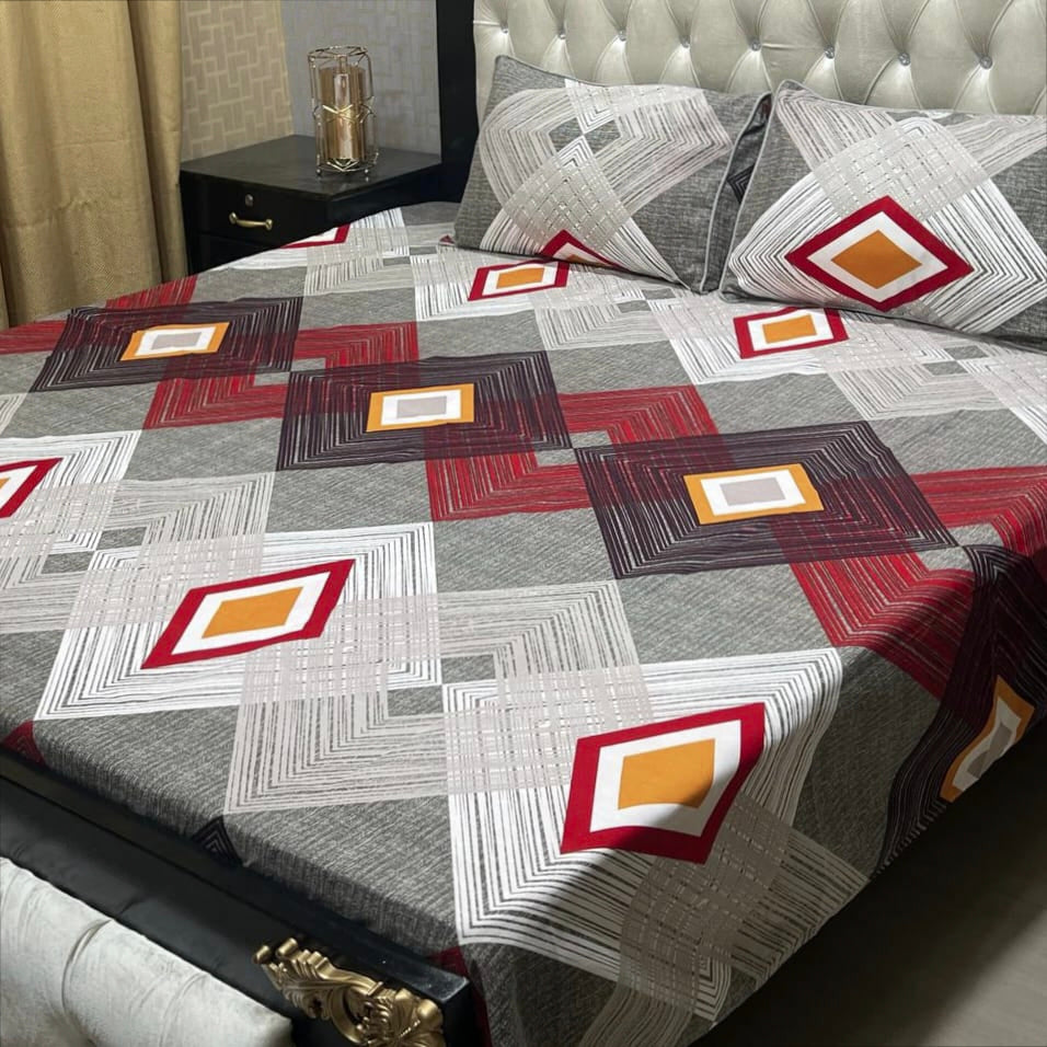 Crystal Cotton Bedsheet Design 071