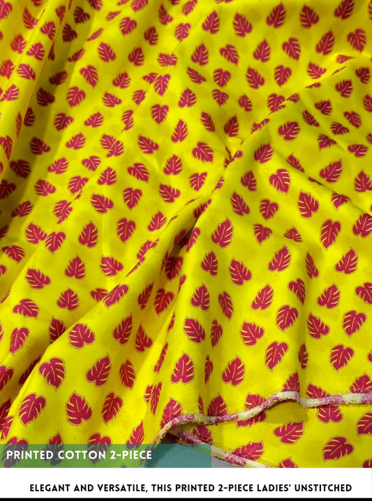 2 Piece Printed Cotton