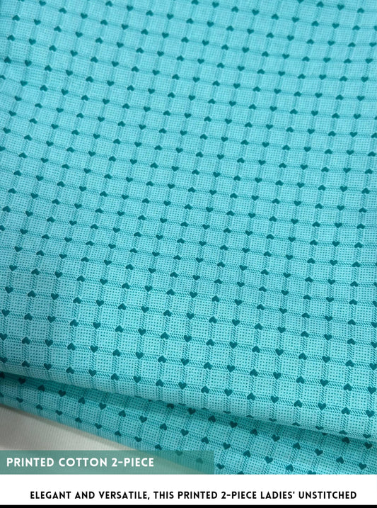 2 Piece Printed Cotton