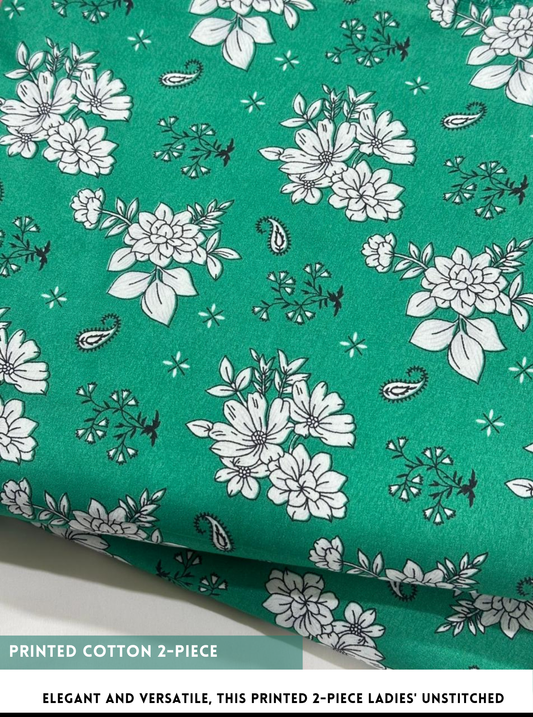 2 Piece Printed Cotton