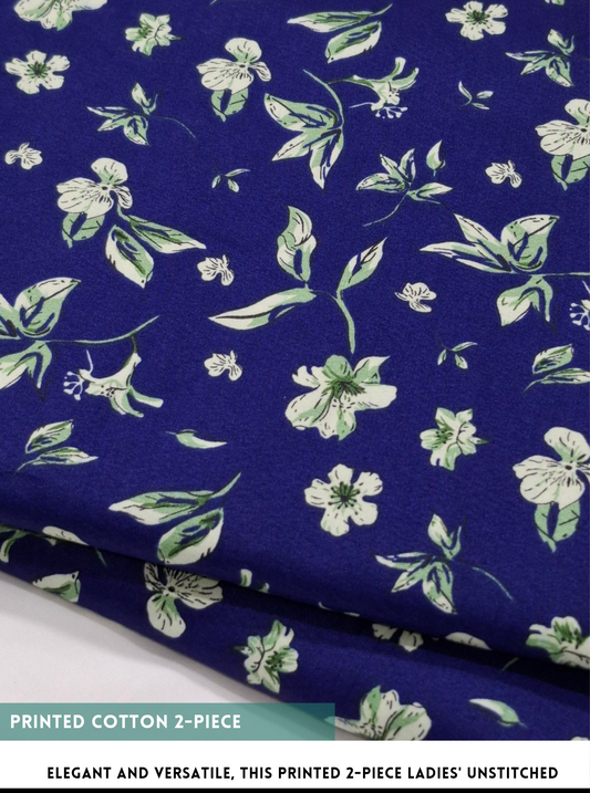 2 Piece Printed Cotton